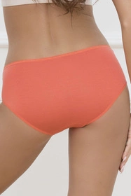 Italian Fashion Inspiracja midi Majtki figi, koral