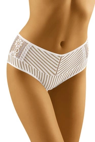 Wol-Bar Eco-Pa Majtki figi, biały