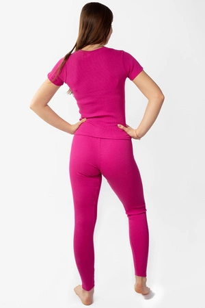 Dkaren Halima-Kpl Komplet legginsy + bluzka, fuksja