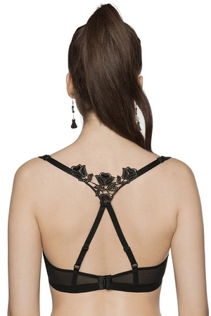 Róża Lisbet Biustonosz braletka, czarny