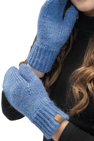 Vivisence 7015 Kmpl+R Komplet czapka+szalik+rękawiczki, jeans