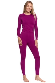 Moraj KDT3000-002 Spodnie termoaktywne, plum