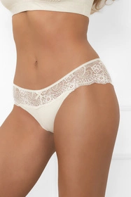 Italian Fashion Soler mini Majtki figi, ecru