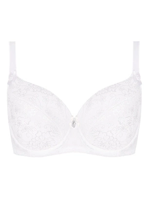 Unikat Bona Biustonosz usztywniany, biały