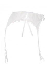 Axami V-6462 Neige Pas do pończoch niski, biały