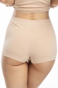 Julimex Bamboo Boyshort Majtki figi, beżowy