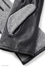Vivisence 7221 Rękawiczki dzianinowe, grey-black