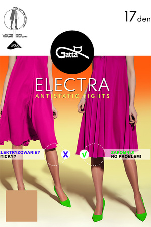 Gatta Electra Wyr�b po�czoszniczy rajstopy, golden