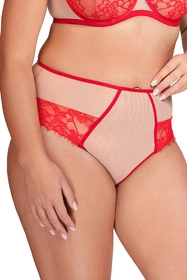 Vivisence 1084 Majtki figi, czerwony