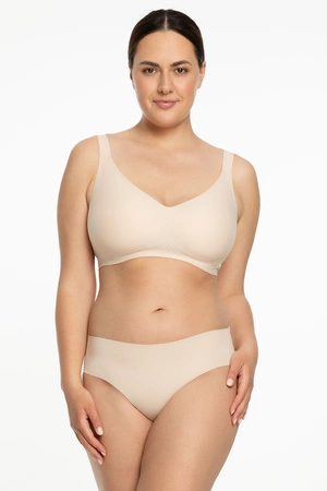 Julimex Jelly Bra Comfort Biustonosz braletka, beżowy