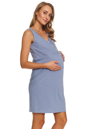 Doctor Nap TCB.7460 Nocna koszula, sky blue