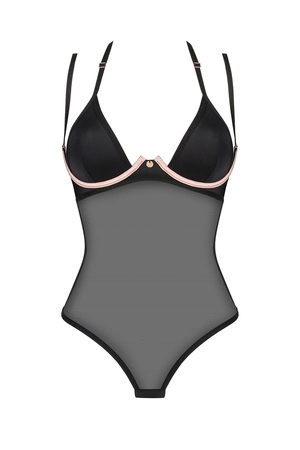 Obsessive Selinne teddy Body sexy, czarny