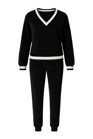 Vivisence 9201kmpl Komplet bluza+spodnie, czarny