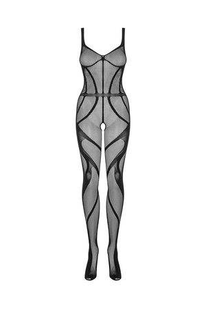 Obsessive Bodystocking G336 Body bodystocking, czarny