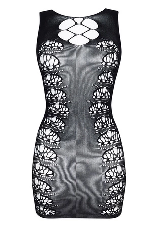 Beauty Night Paola BN6621 Nocna komplet koszulka + stringi, black