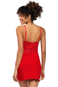 Dkaren Frederica Nocna koszulka, czerwony