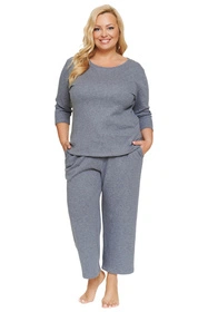 Doctor Nap PM.7543 Nocna piżama, dark grey