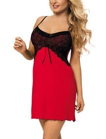 Dkaren Tatiana Nocna koszulka, czerwony