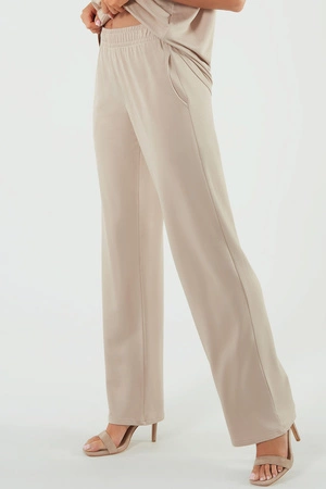 Italian Fashion Soler dł.sp. Spodnie dres, beż