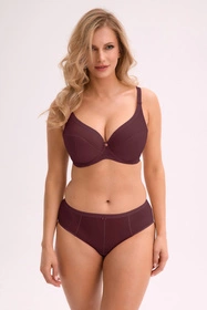 Gaia 1058 Sonia Biustonosz półusztywniany, bordowy