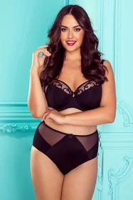 Vivisence 1020 Biustonosz półusztywniany, czarny