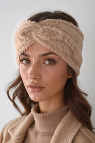 Vivisence 70108 Nakrycie głowy opaska, beżowy