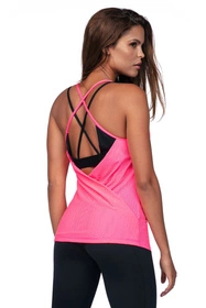 Reviver L5159/0 Top fitness, neonowy róż