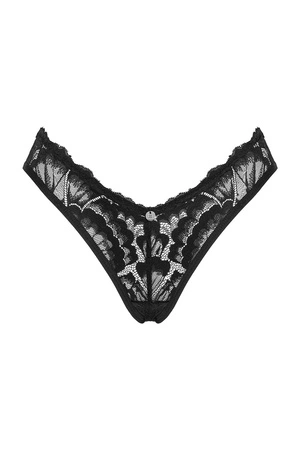 Obsessive Alessya panties Majtki figi, czarny