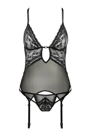 Passion Erza corset Gorset sexy, black