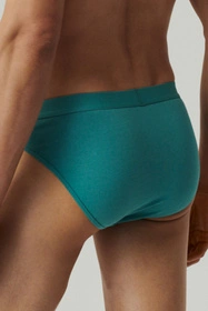 Atlantic 3MP-094 3-pack Majtki slipy, niebieski/ciemnoniebieski/zielony