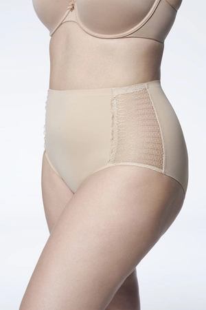 Julimex Opal panty Majtki wysokie figi, beżowy