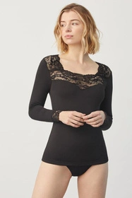 Ysabel Mora 70005 Koszulka termoaktywna, negro