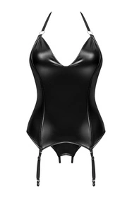 Obsessive Viranes corset Gorset sexy, czarny