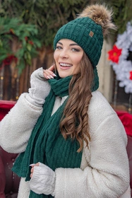 Vivisence 7015 Nakrycie głowy czapka, zielony