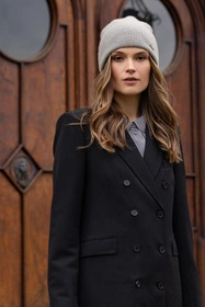 Vivisence 7096 Nakrycie głowy czapka, szary jasny