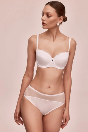 Alles Elena II U Biustonosz usztywniany, biały