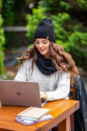 Vivisence 7017 Nakrycie głowy czapka, czarny