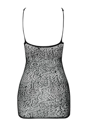 Passion BS096 Nocna koszulka, black