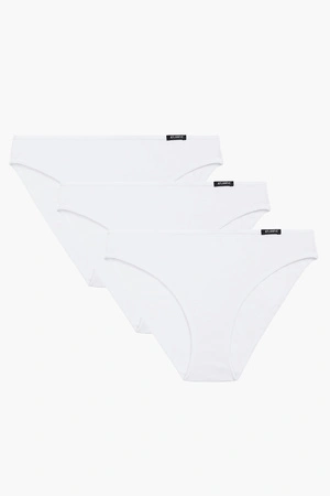 Atlantic 3BLP-602 3-pack Majtki figi, biały