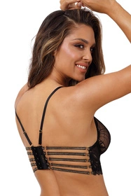 Axami V-10111 Biustonosz półgorset, czarny