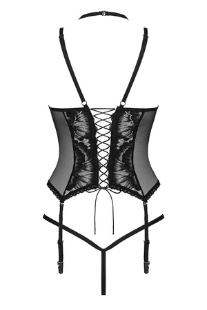 Obsessive Alessya corset Gorset sexy, czarny