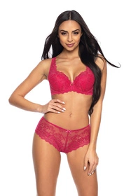 Mat 053/22 Carmela Biustonosz usztywniany, rubin