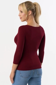Babell Manati r.3/4 Bluzka klasyczna, bordo
