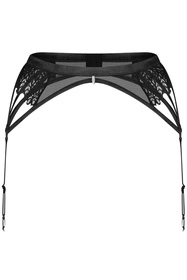 Obsessive Donarella garter belt Pas do pończoch niski, black