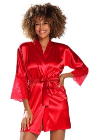 Dkaren Cameron Nocna peniuar, czerwony