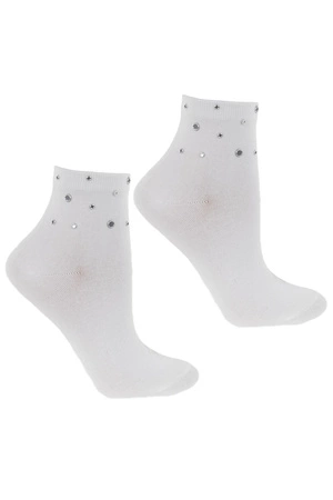 Moraj CSL500-016 Skarpety za kostkę, white
