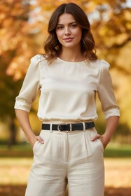 Vivisence P0005 Pasek skórzany, black