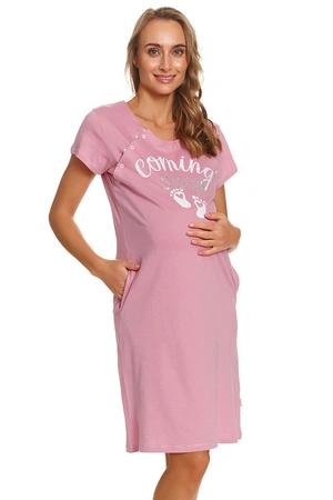 Doctor Nap TCB.7459 Nocna koszula, blush rose