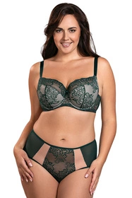 Vivisence 1045 Biustonosz półusztywniany, zielony