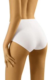 Wol-Bar Tahoo Maxi Majtki wysokie figi, biały